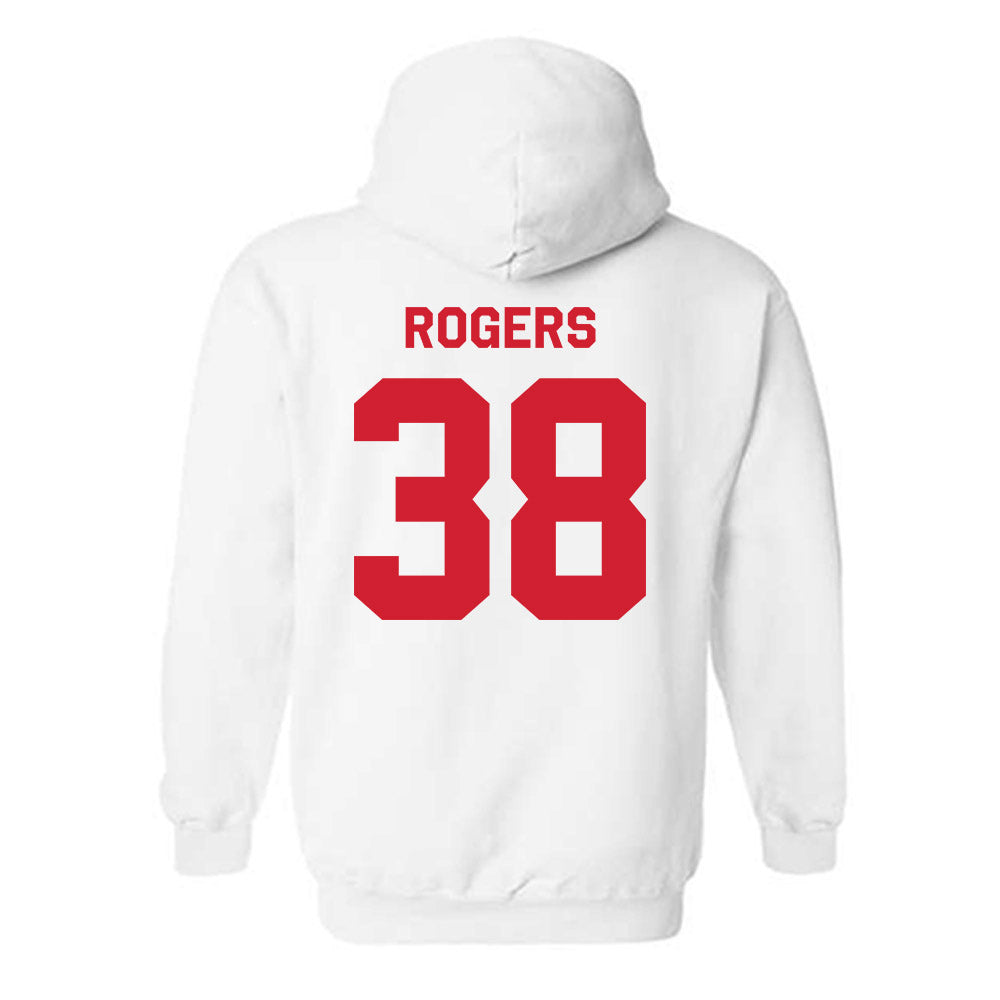Texas Tech - NCAA Baseball : Jacob Rogers - Classic Shersey Hooded Sweatshirt-1