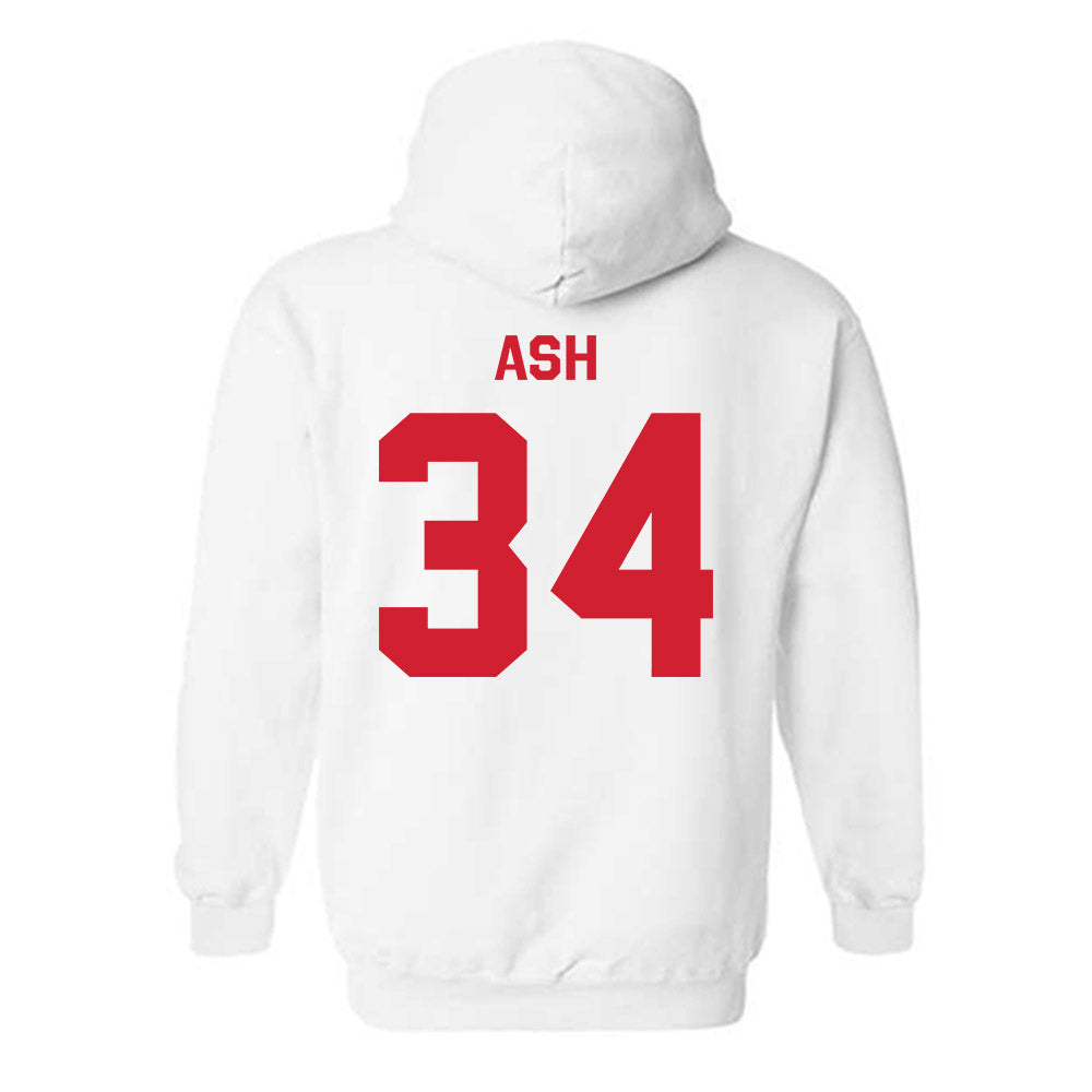 Texas Tech - NCAA Football : Jude Ash - Classic Shersey Hooded Sweatshirt-2