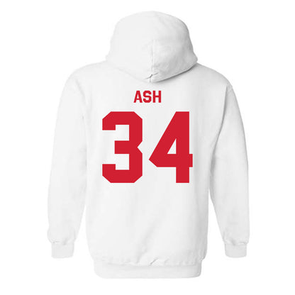 Texas Tech - NCAA Football : Jude Ash - Classic Shersey Hooded Sweatshirt-2
