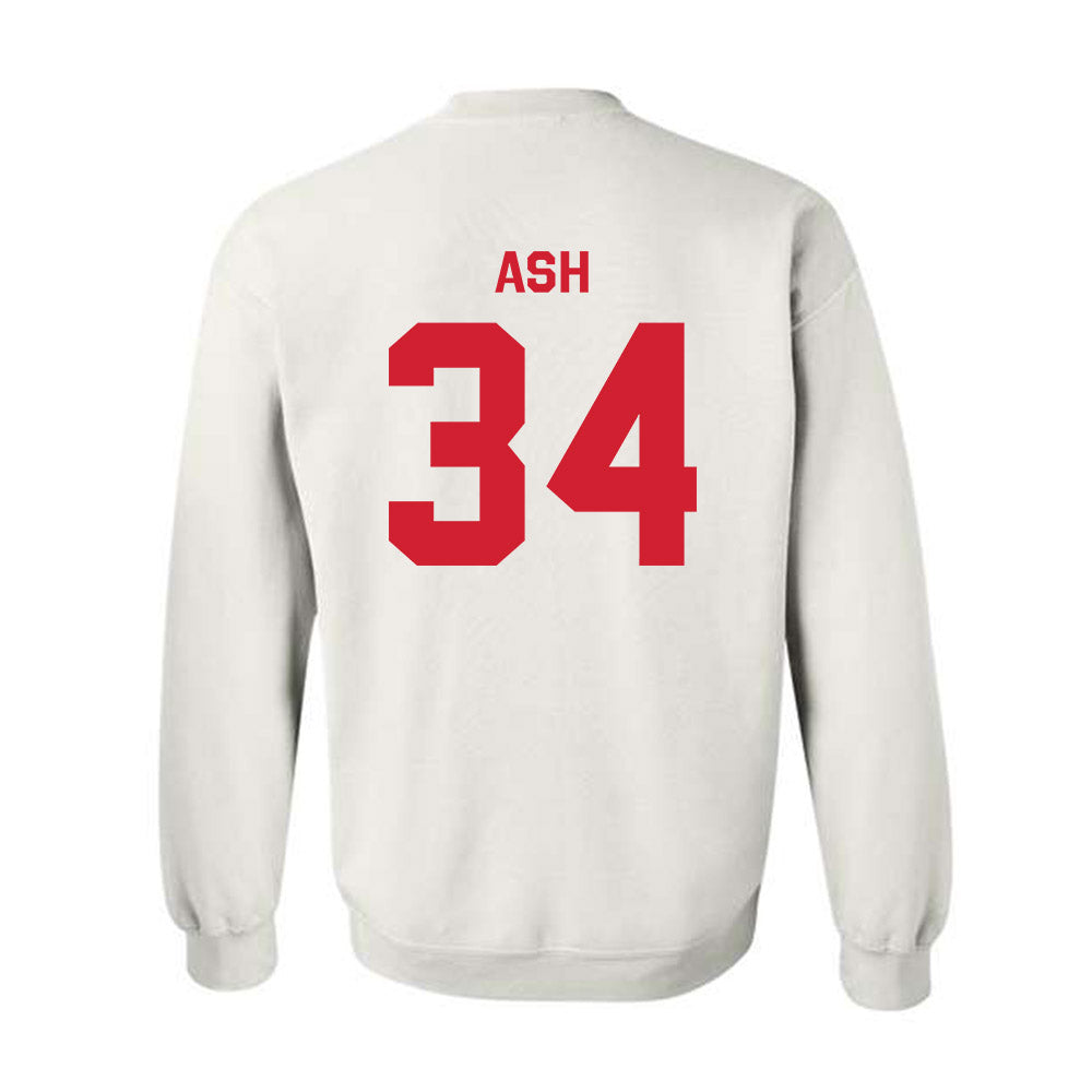 Texas Tech - NCAA Football : Jude Ash - Classic Shersey Crewneck Sweatshirt-1