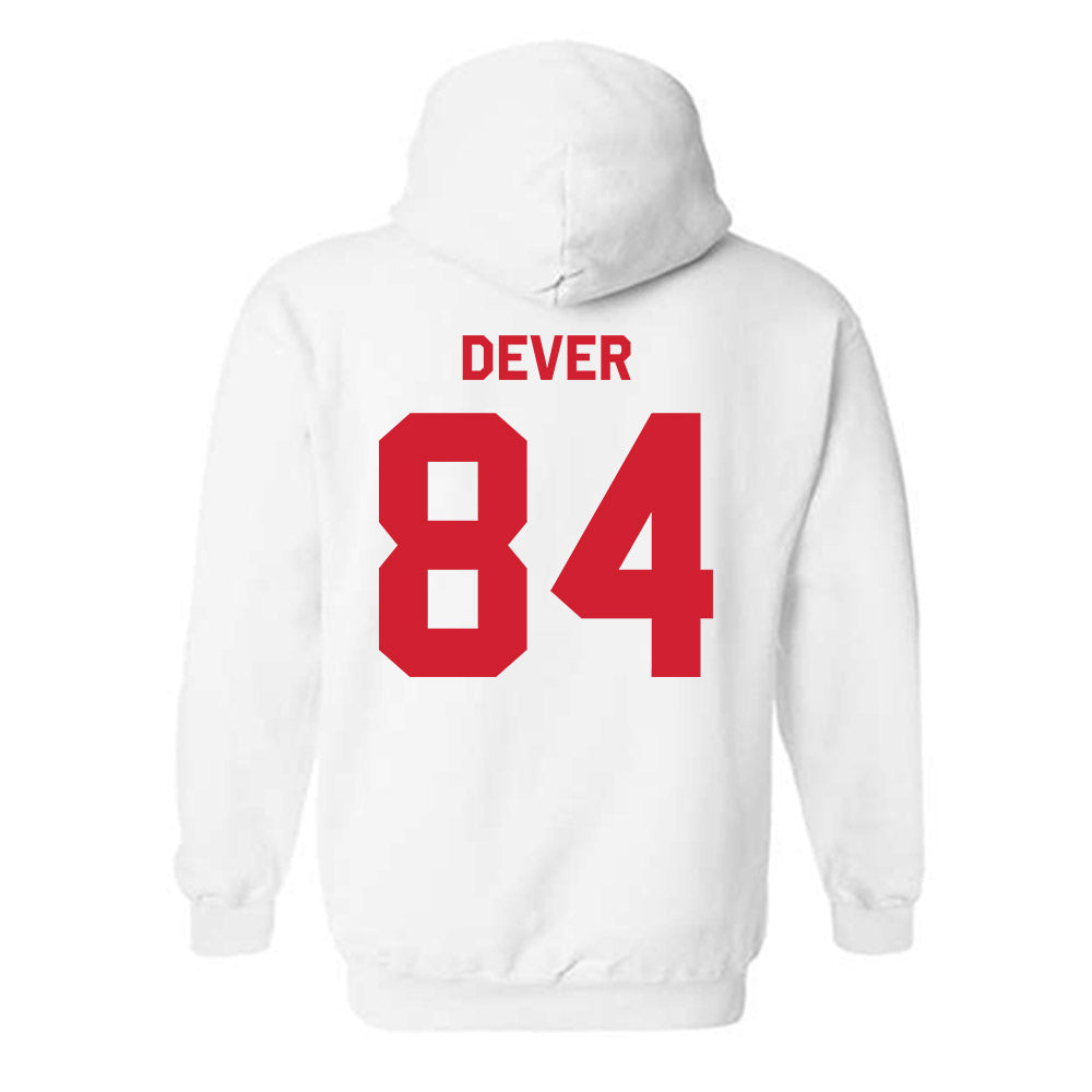Texas Tech - NCAA Football : Michael Dever - Classic Shersey Hooded Sweatshirt-1