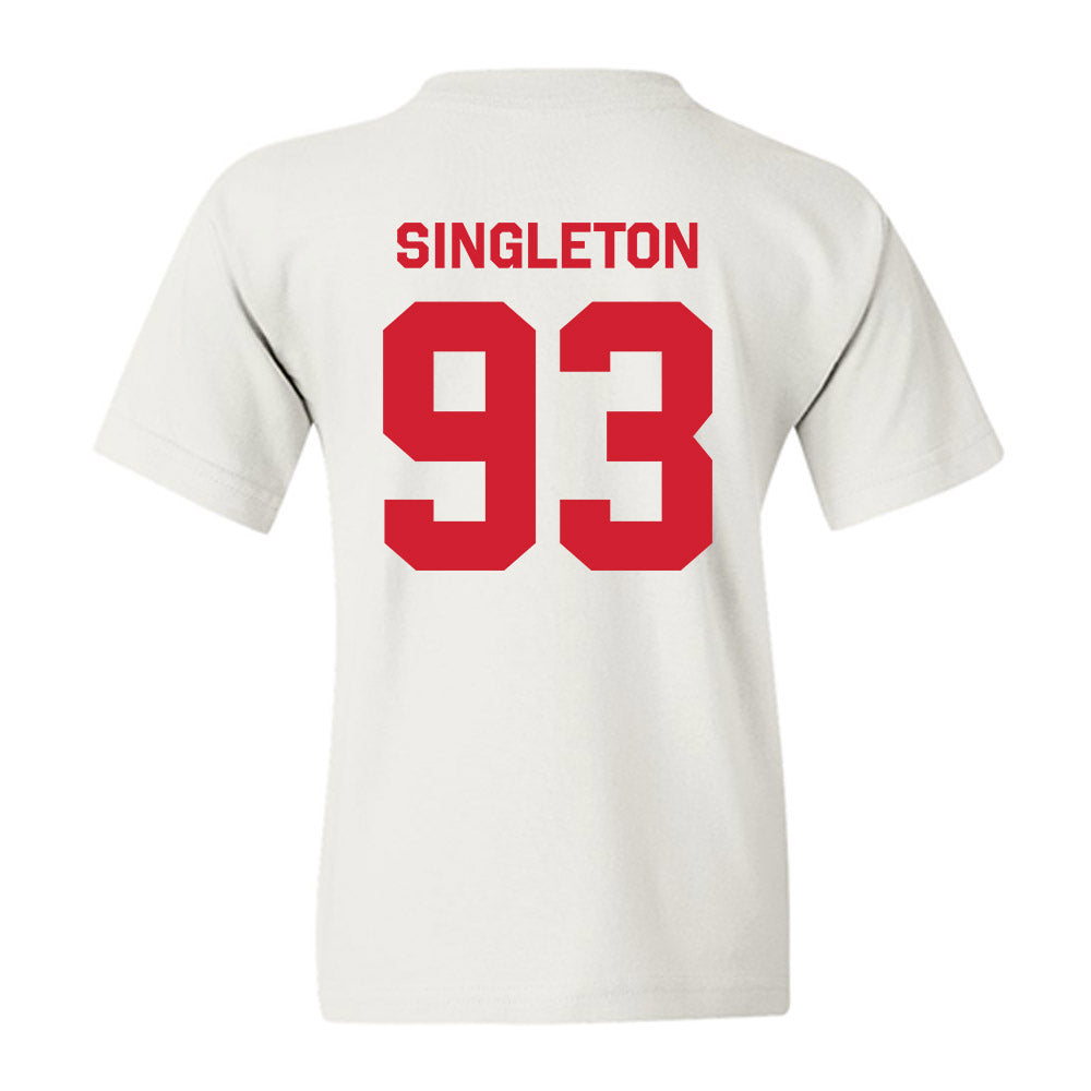 Texas Tech - NCAA Football : Dylan Singleton - Classic Shersey Youth T-Shirt-1