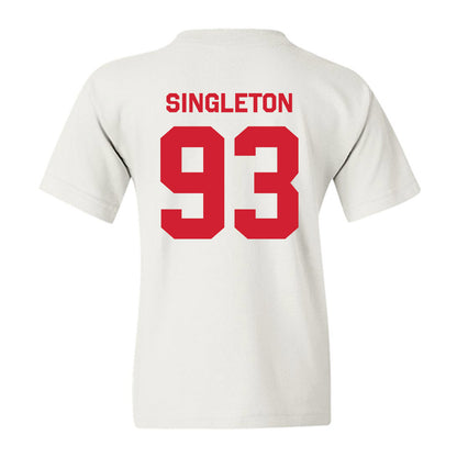 Texas Tech - NCAA Football : Dylan Singleton - Classic Shersey Youth T-Shirt-1