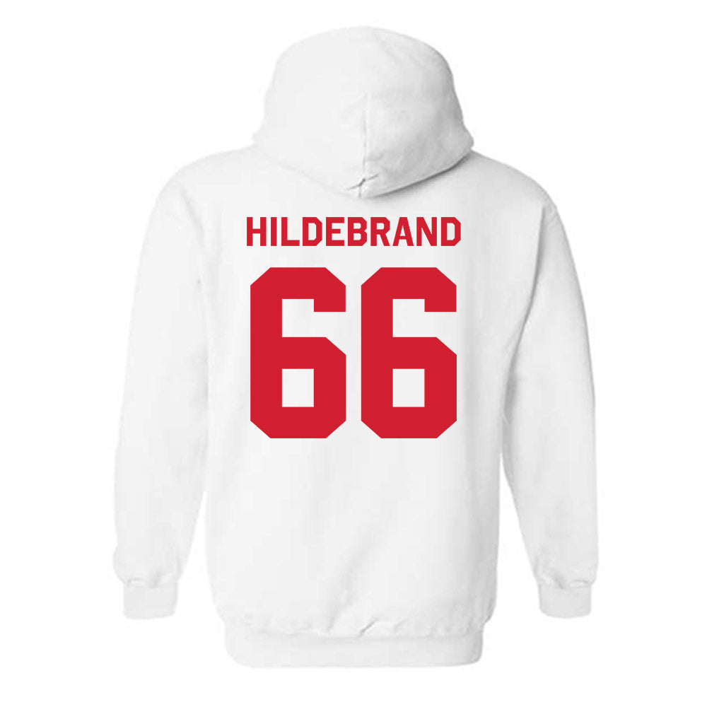 Texas Tech - NCAA Football : Jackson Hildebrand - Classic Shersey Hooded Sweatshirt-1