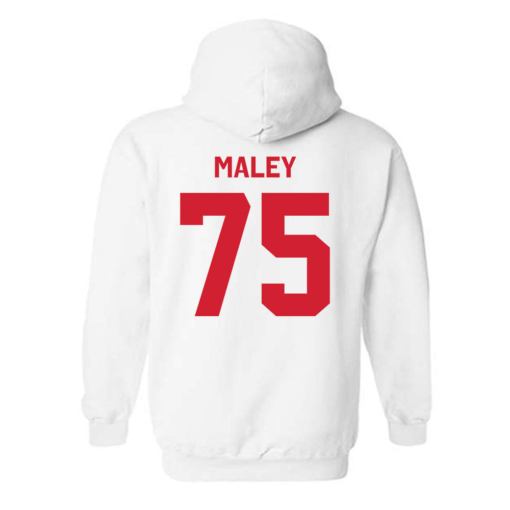 Texas Tech - NCAA Football : Garin Maley - Classic Shersey Hooded Sweatshirt-1