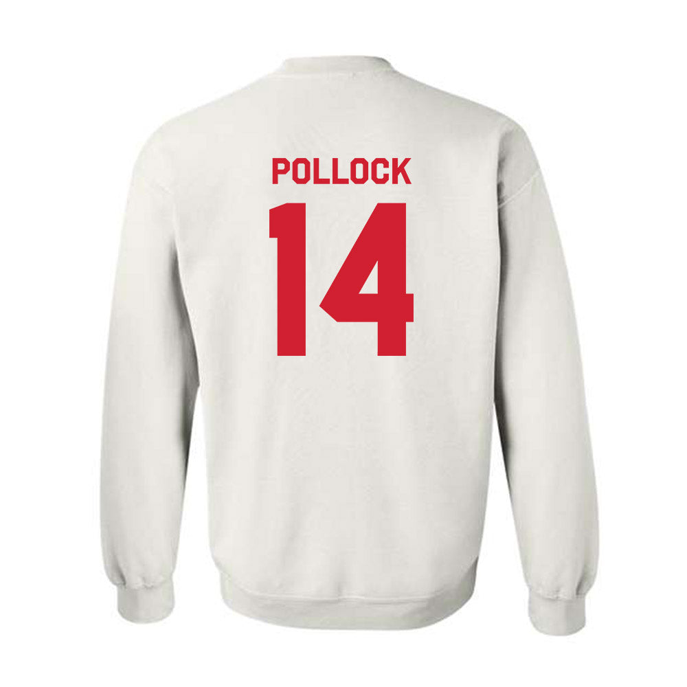 Texas Tech - NCAA Football : Brice Pollock - Classic Shersey Crewneck Sweatshirt-1