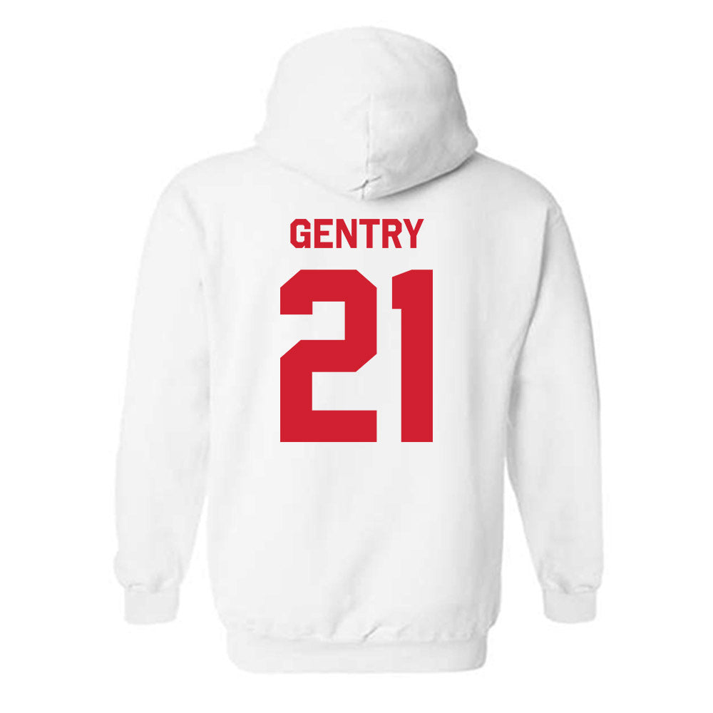 Texas Tech - NCAA Football : Tristian Gentry - Classic Shersey Hooded Sweatshirt-1
