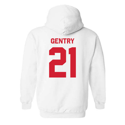 Texas Tech - NCAA Football : Tristian Gentry - Classic Shersey Hooded Sweatshirt-1