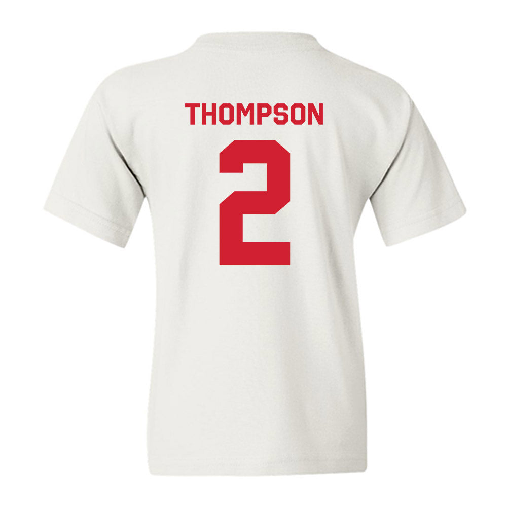 Texas Tech - NCAA Baseball : Kyeler Thompson - Classic Shersey Youth T-Shirt-1