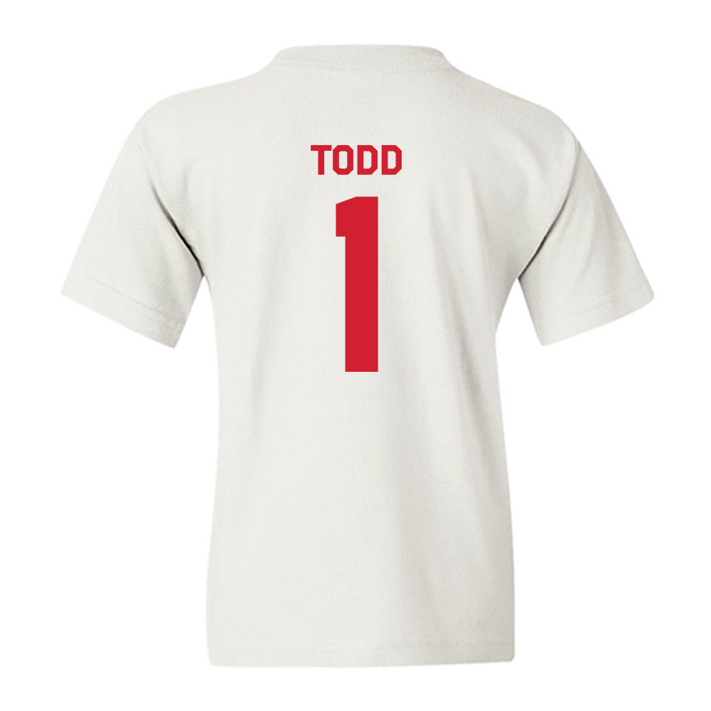 Texas Tech - NCAA Women's Soccer : Adelyn Todd - Classic Shersey Youth T-Shirt-2