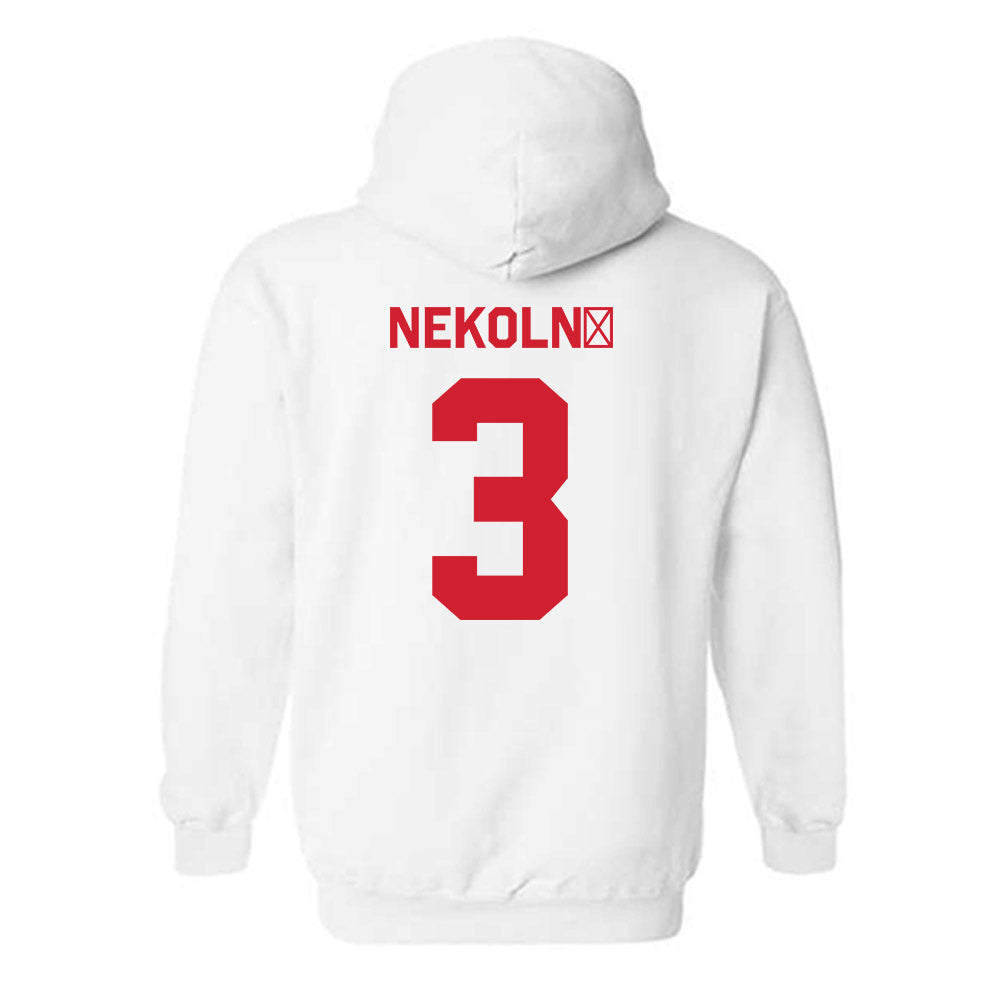 Texas Tech - NCAA Women's Basketball : Julie Nekoln� - Classic Shersey Hooded Sweatshirt-1