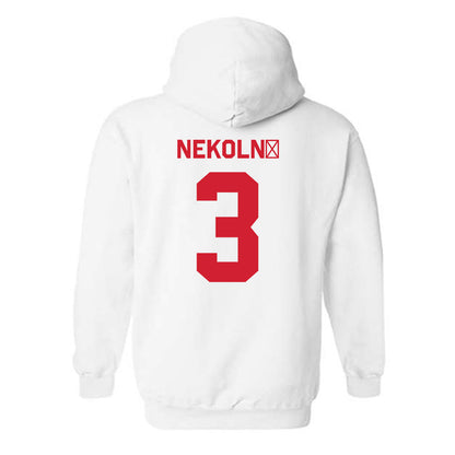 Texas Tech - NCAA Women's Basketball : Julie Nekoln� - Classic Shersey Hooded Sweatshirt-1