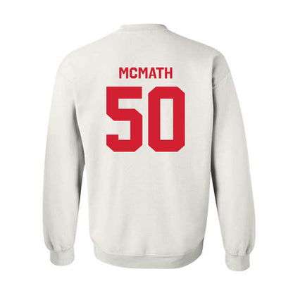 Texas Tech - NCAA Football : Patrick McMath - Classic Shersey Crewneck Sweatshirt-1
