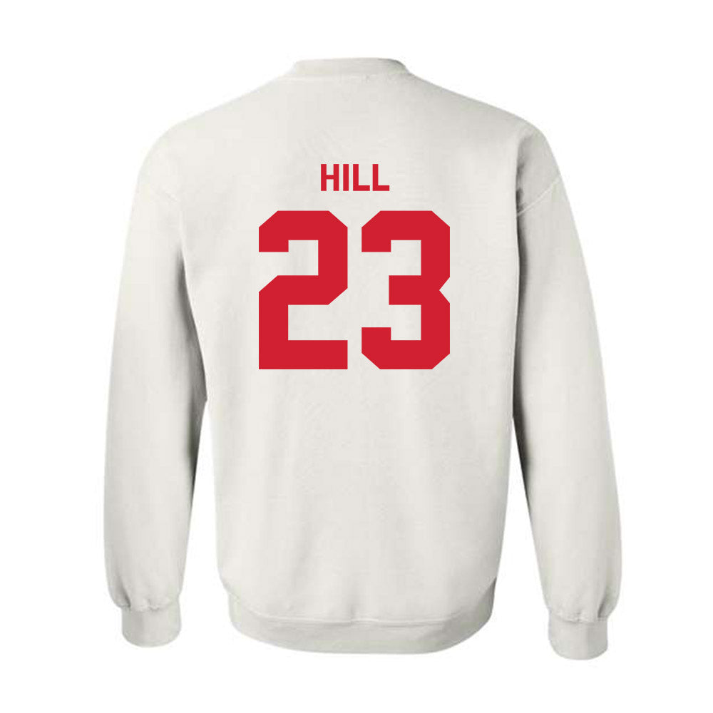 Texas Tech - NCAA Football : Adam Hill - Classic Shersey Crewneck Sweatshirt-1