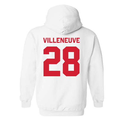 Texas Tech - NCAA Baseball : Robin Villeneuve - Classic Shersey Hooded Sweatshirt-1