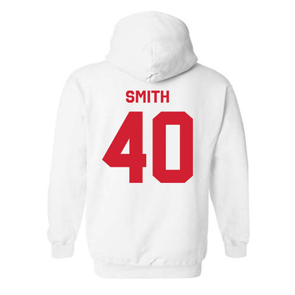 Texas Tech - NCAA Football : Wesley Smith - Classic Shersey Hooded Sweatshirt-1