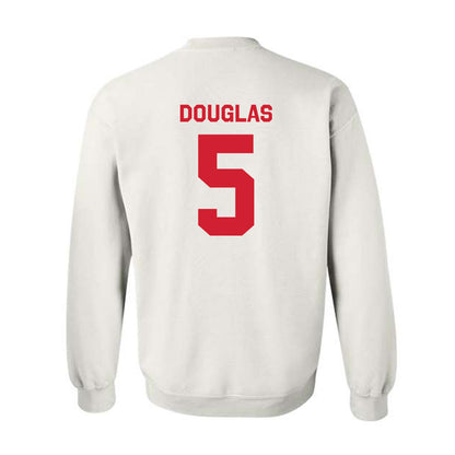 Texas Tech - NCAA Football : Caleb Douglas - Classic Shersey Crewneck Sweatshirt-1
