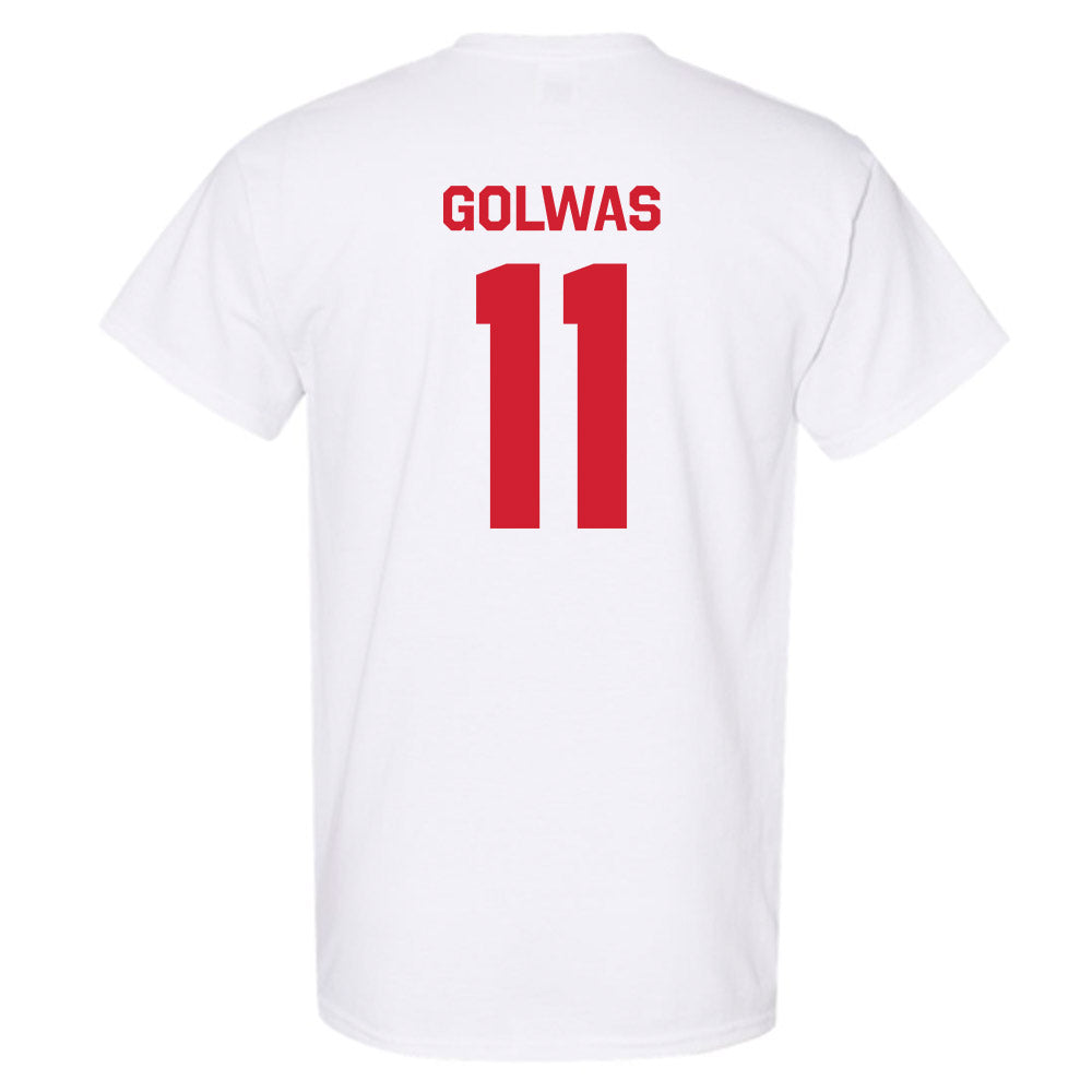 Texas Tech - NCAA Football : Brock Golwas - Classic Shersey T-Shirt-1
