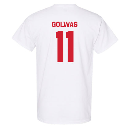 Texas Tech - NCAA Football : Brock Golwas - Classic Shersey T-Shirt-1