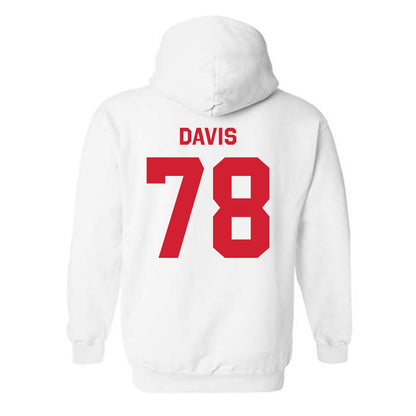 Texas Tech - NCAA Football : Ellis Davis - Classic Shersey Hooded Sweatshirt-1