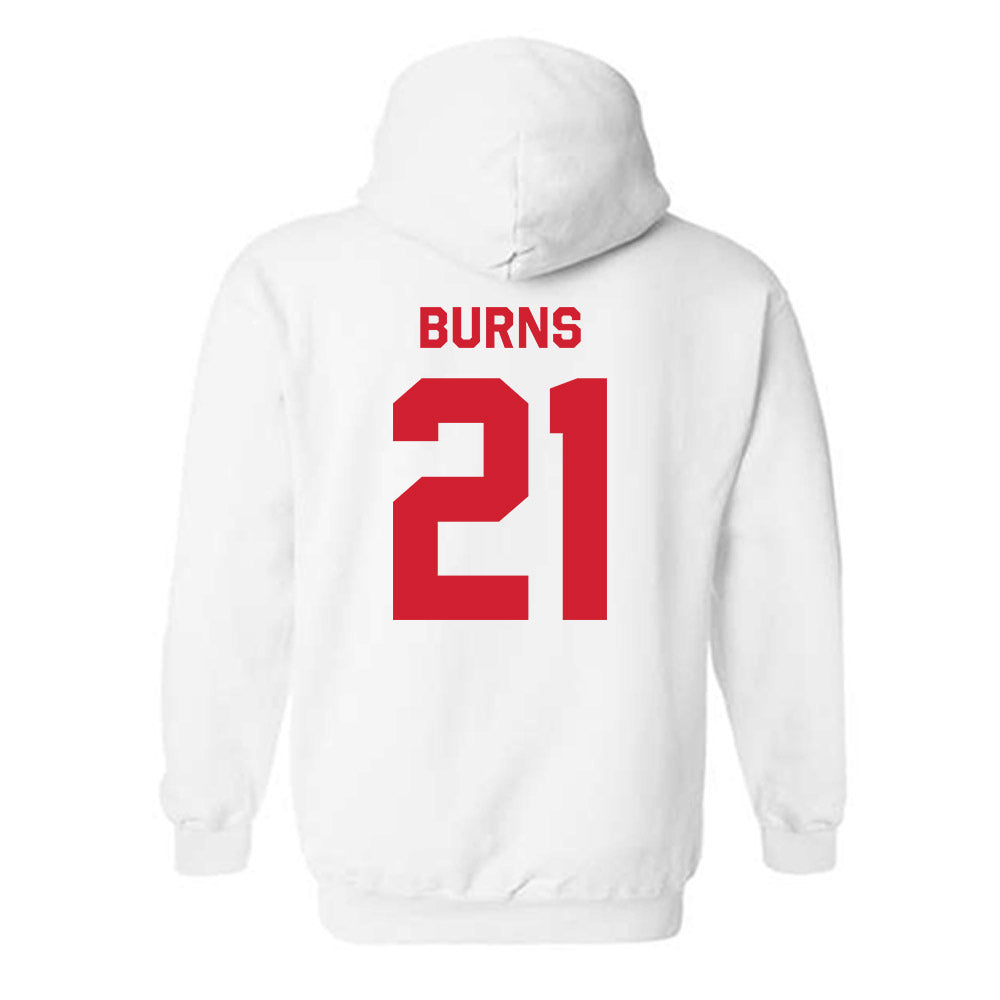 Texas Tech - NCAA Baseball : Jackson Burns - Classic Shersey Hooded Sweatshirt-1