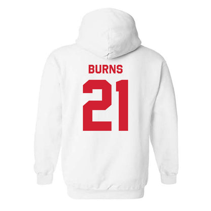 Texas Tech - NCAA Baseball : Jackson Burns - Classic Shersey Hooded Sweatshirt-1