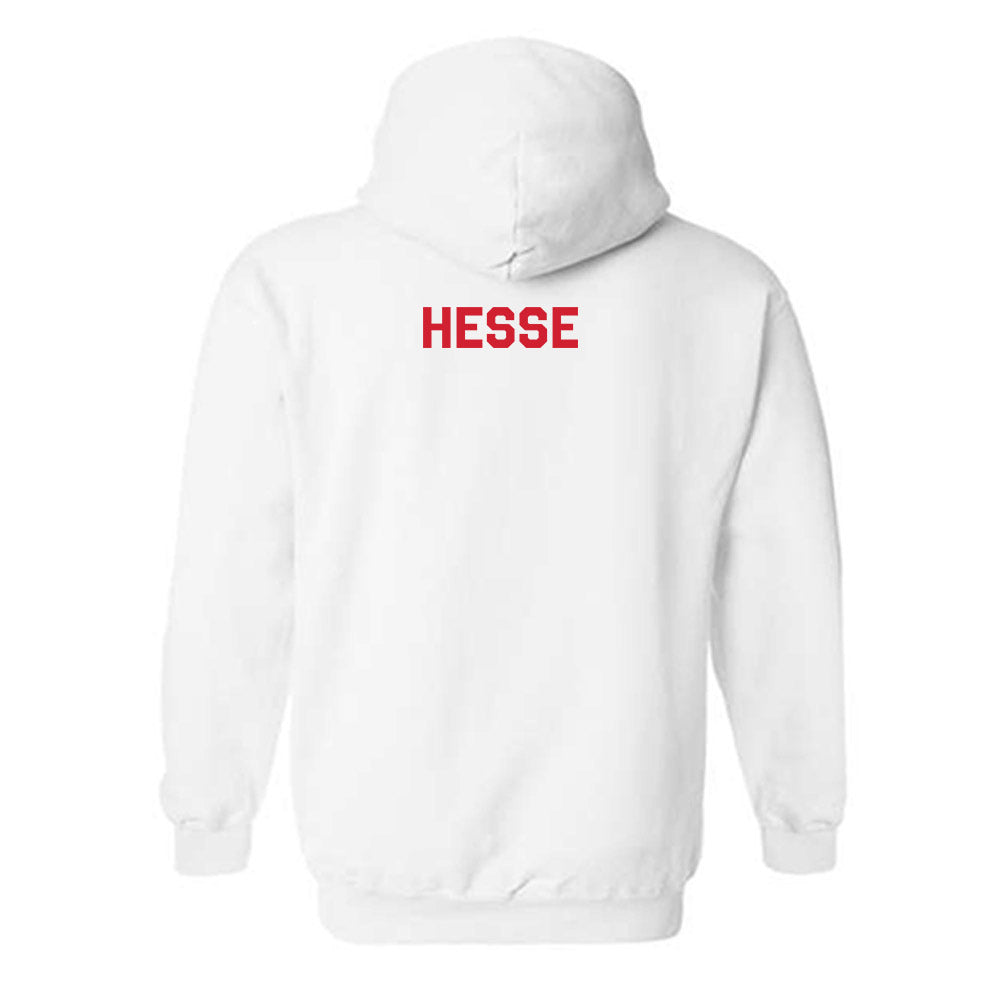 Texas Tech - NCAA Baseball : Daniel Hesse - Classic Shersey Hooded Sweatshirt-2
