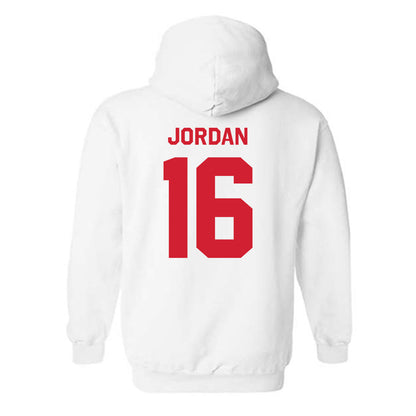 Texas Tech - NCAA Baseball : Will Jordan - Classic Shersey Hooded Sweatshirt-1