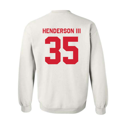 Texas Tech - NCAA Football : Michael Henderson III - Classic Shersey Crewneck Sweatshirt-1