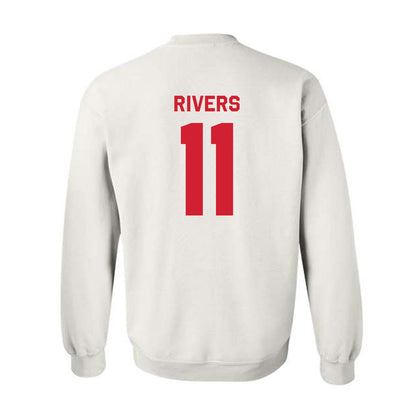 Texas Tech - NCAA Baseball : Davis Rivers - Classic Shersey Crewneck Sweatshirt-1