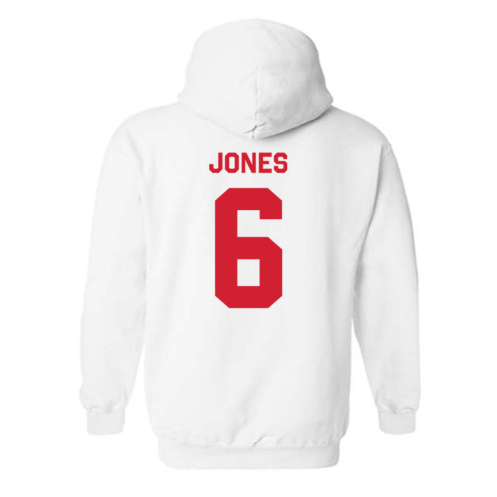 Texas Tech - NCAA Football : Jalen Jones - Classic Shersey Hooded Sweatshirt-1