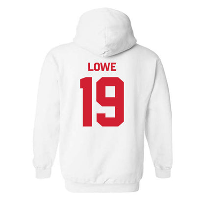 Texas Tech - NCAA Baseball : Jonny Lowe - Classic Shersey Hooded Sweatshirt-2