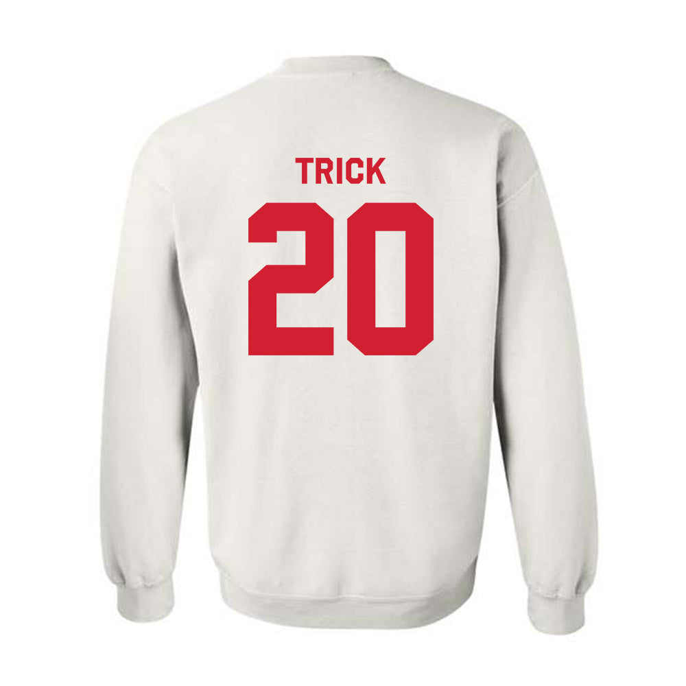 Texas Tech - NCAA Football : Adam Trick - Classic Shersey Crewneck Sweatshirt-1