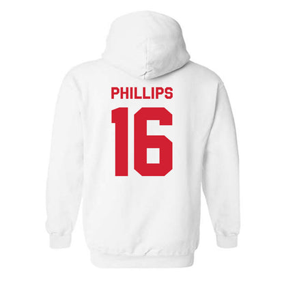 Texas Tech - NCAA Football : Holden Phillips - Classic Shersey Hooded Sweatshirt-1