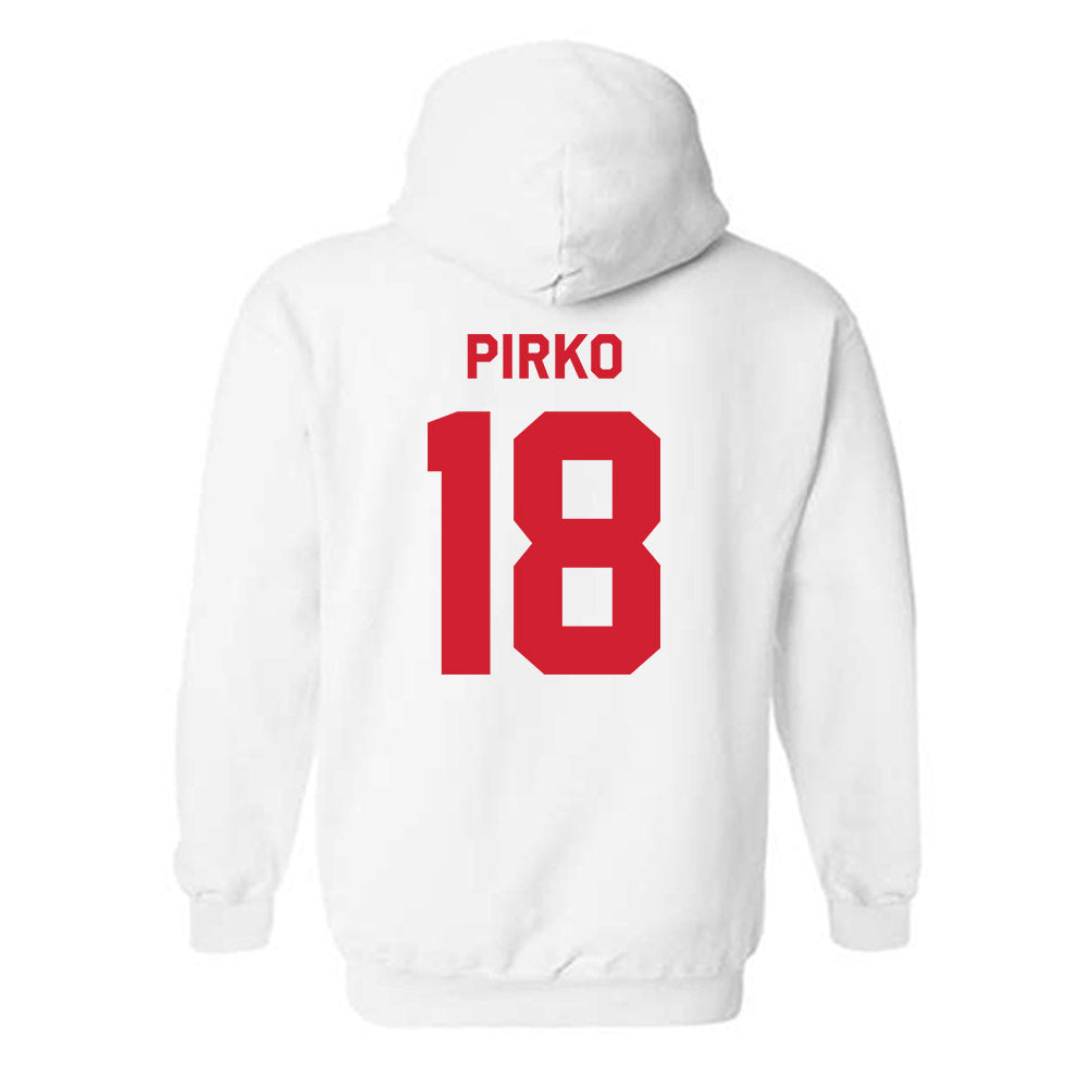 Texas Tech - NCAA Baseball : Lukas Pirko - Classic Shersey Hooded Sweatshirt-1
