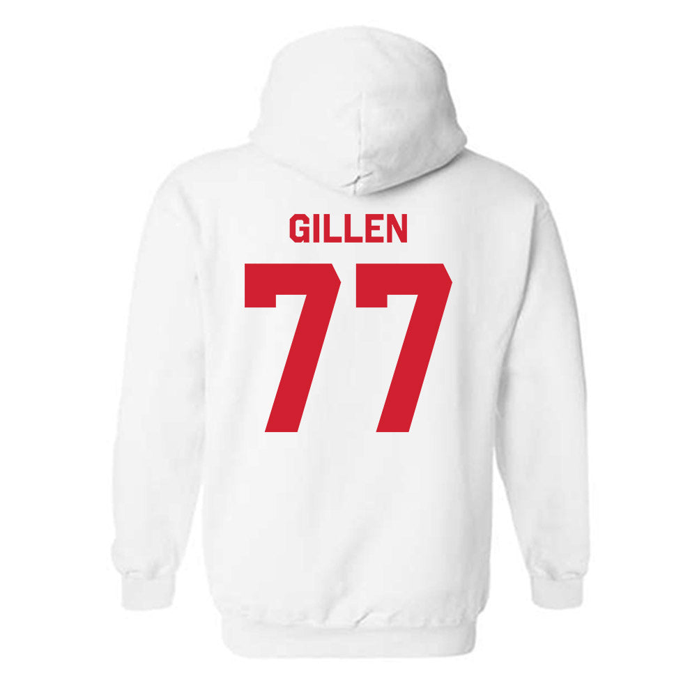Texas Tech - NCAA Football : Elias Gillen - Classic Shersey Hooded Sweatshirt-1