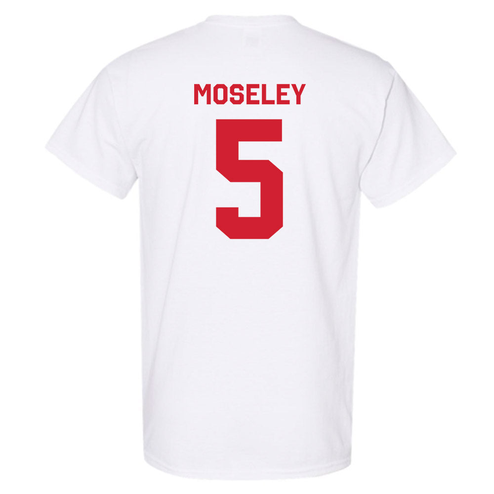 Texas Tech - NCAA Men's Basketball : Josiah Moseley - Classic Shersey T-Shirt-1