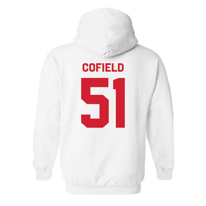 Texas Tech - NCAA Football : Jayden Cofield - Classic Shersey Hooded Sweatshirt-1