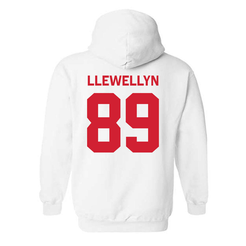 Texas Tech - NCAA Football : Jason Llewellyn - Classic Shersey Hooded Sweatshirt-1