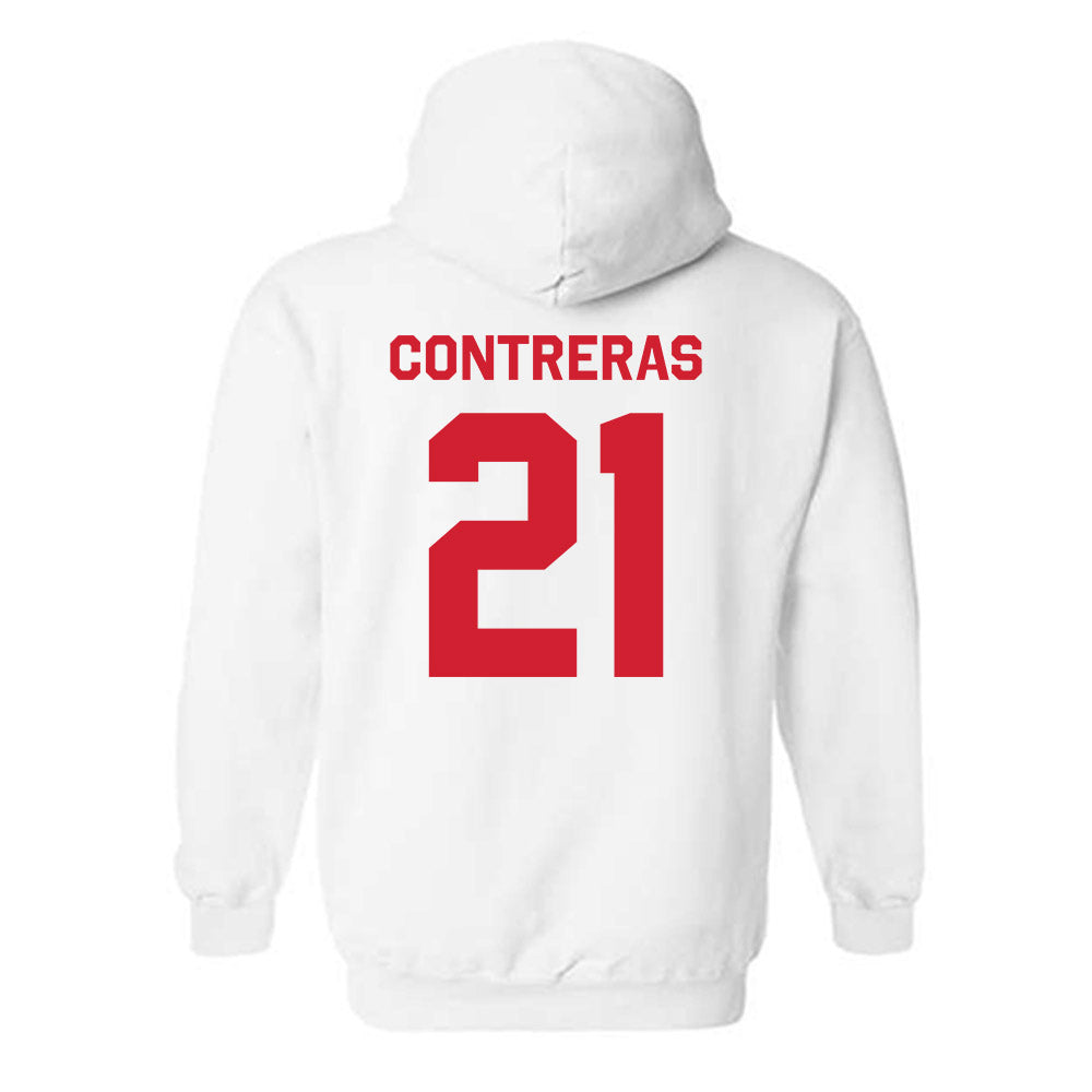 Texas Tech - NCAA Women's Volleyball : Emily Contreras - Classic Shersey Hooded Sweatshirt-1