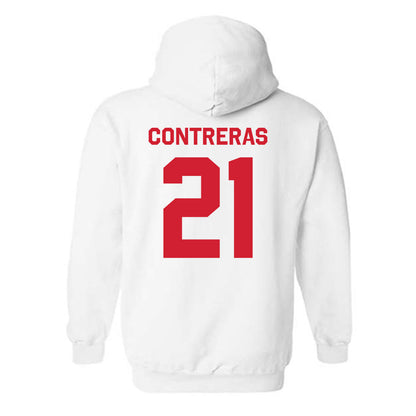 Texas Tech - NCAA Women's Volleyball : Emily Contreras - Classic Shersey Hooded Sweatshirt-1