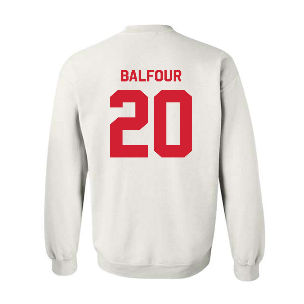 Texas Tech - NCAA Football : Dontae Balfour - Classic Shersey Crewneck Sweatshirt-1