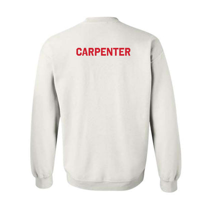 Texas Tech - NCAA Football : Jett Carpenter - Classic Shersey Crewneck Sweatshirt-1
