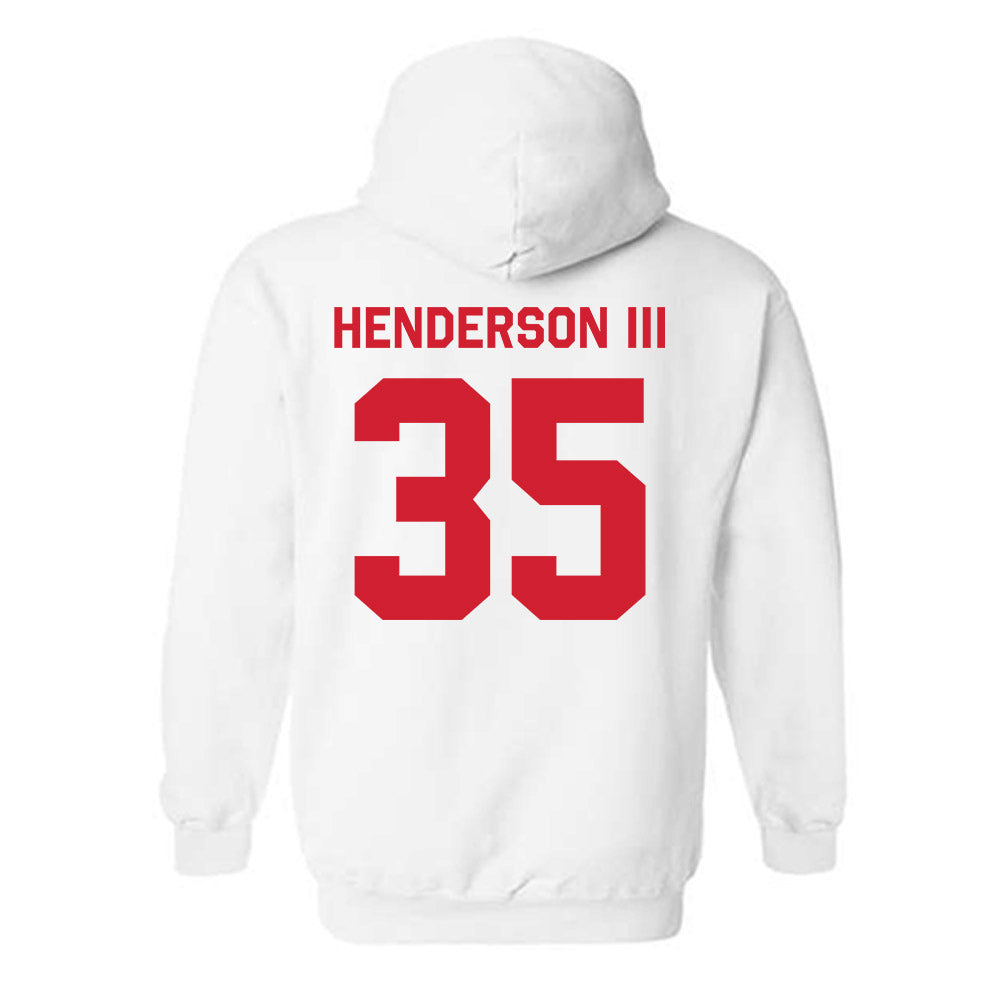 Texas Tech - NCAA Football : Michael Henderson III - Classic Shersey Hooded Sweatshirt-1