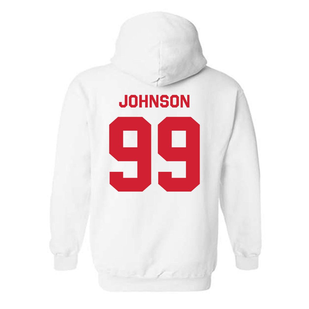 Texas Tech - NCAA Football : JoJo Johnson - Classic Shersey Hooded Sweatshirt-2