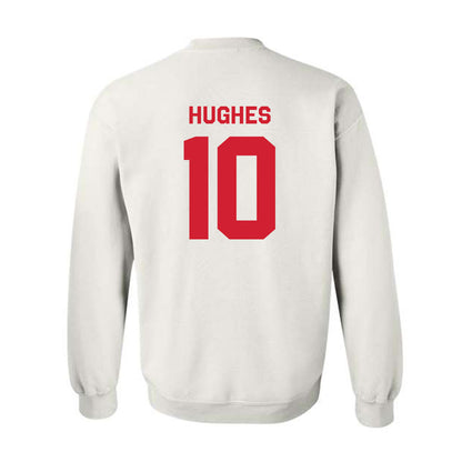 Texas Tech - NCAA Baseball : Logan Hughes - Classic Shersey Crewneck Sweatshirt-1
