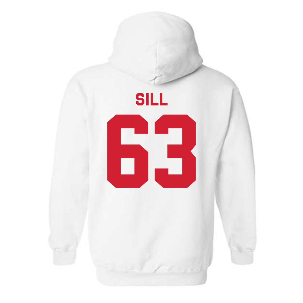 Texas Tech - NCAA Football : Daniel Sill - Classic Shersey Hooded Sweatshirt-1