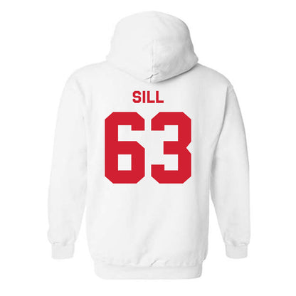 Texas Tech - NCAA Football : Daniel Sill - Classic Shersey Hooded Sweatshirt-1