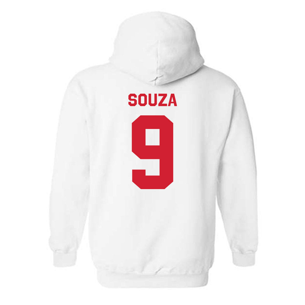 Texas Tech - NCAA Baseball : Jace Souza - Classic Shersey Hooded Sweatshirt-1