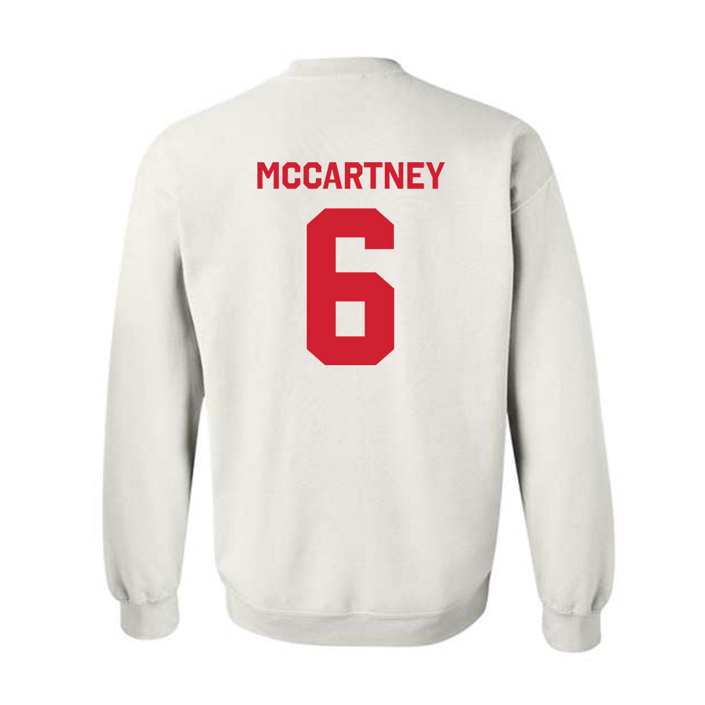 Texas Tech - NCAA Women's Soccer : Emilie McCartney - Classic Shersey Crewneck Sweatshirt-1